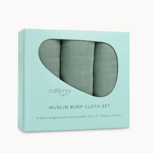 Muslin Burp Cloth Set | Natemia - additional view
