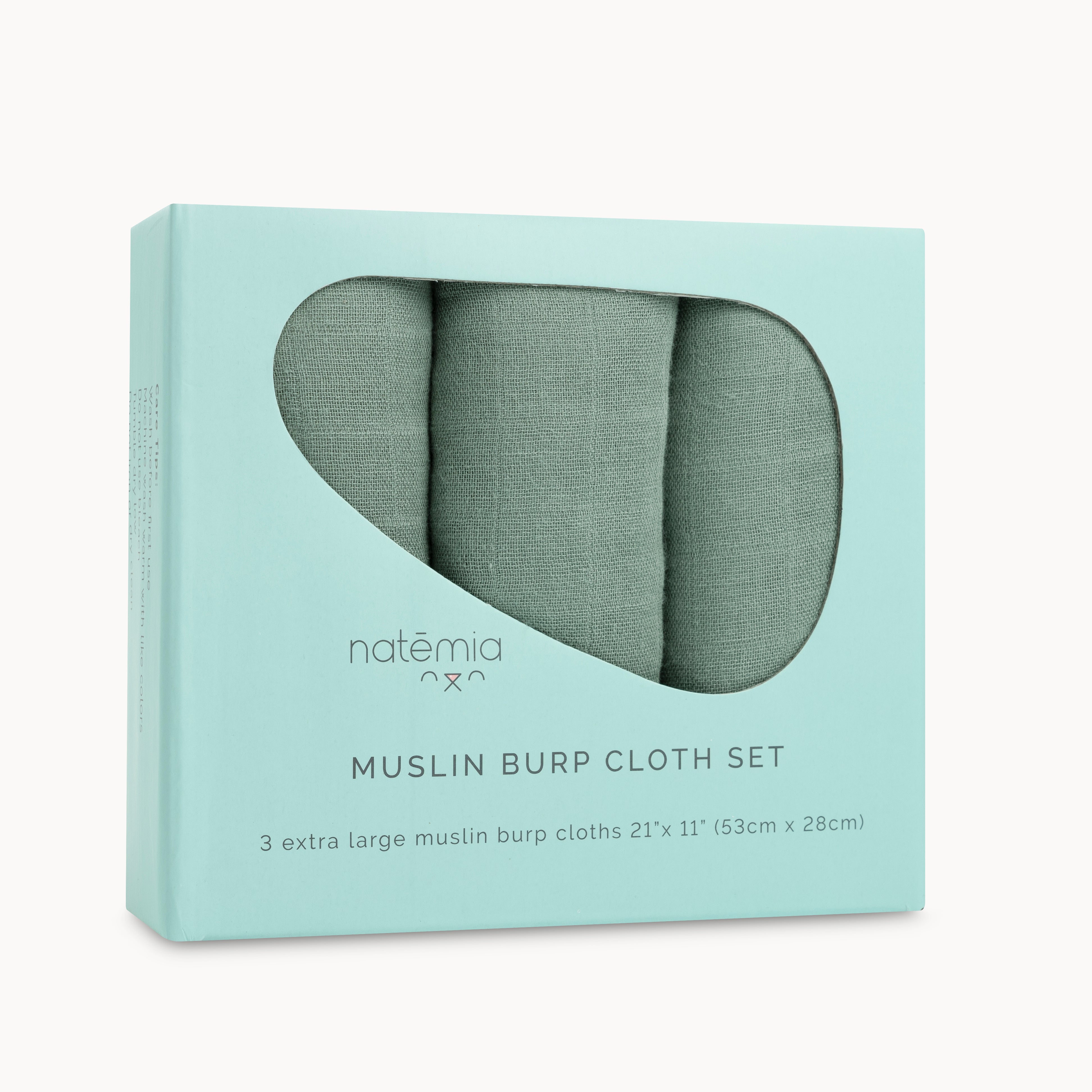 Muslin Burp Cloth Set | Natemia - additional view