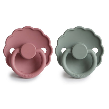 FRIGG Daisy Silicone Pacifier 2-Pack