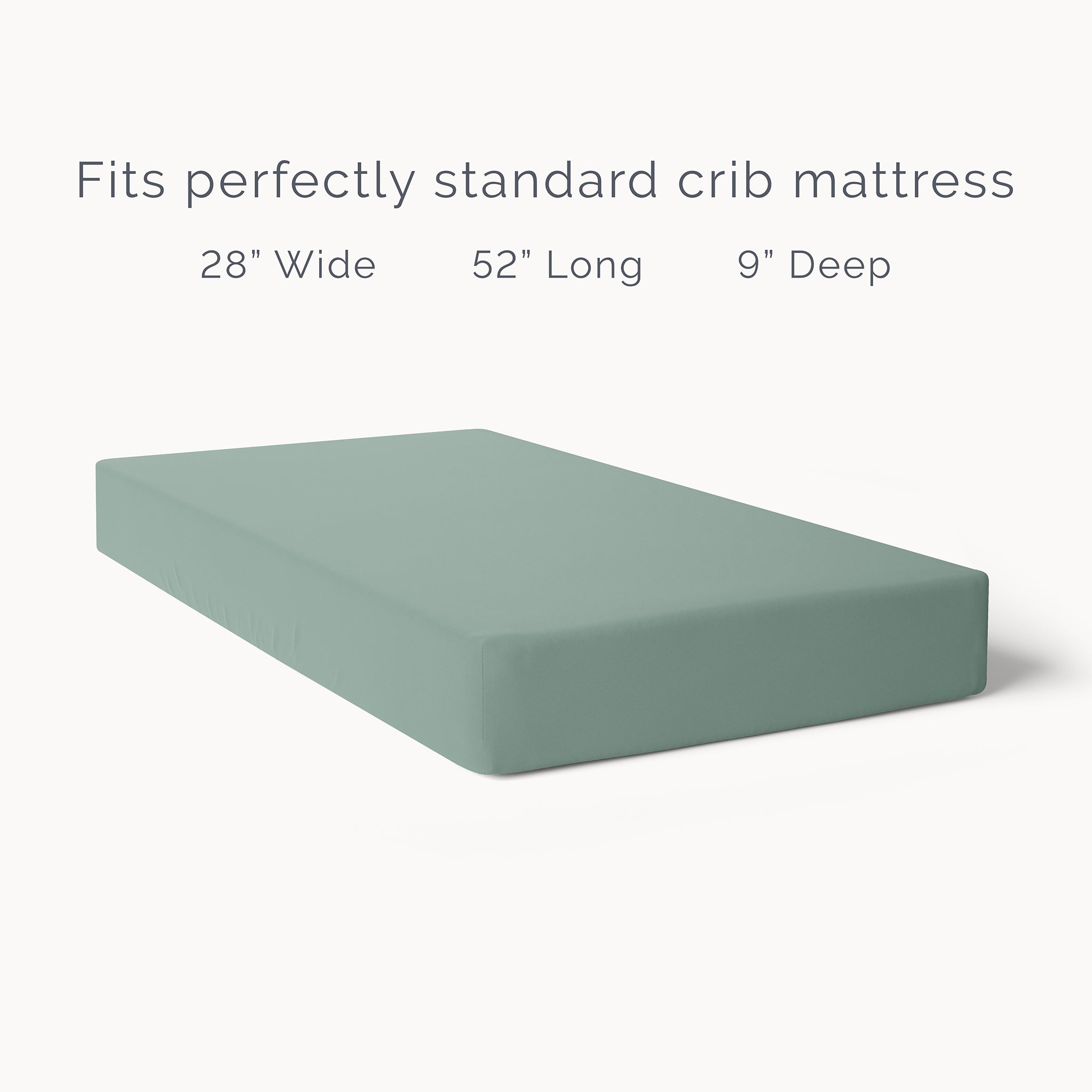 Organic Cotton Fitted Crib Sheet | Natemia - additional view