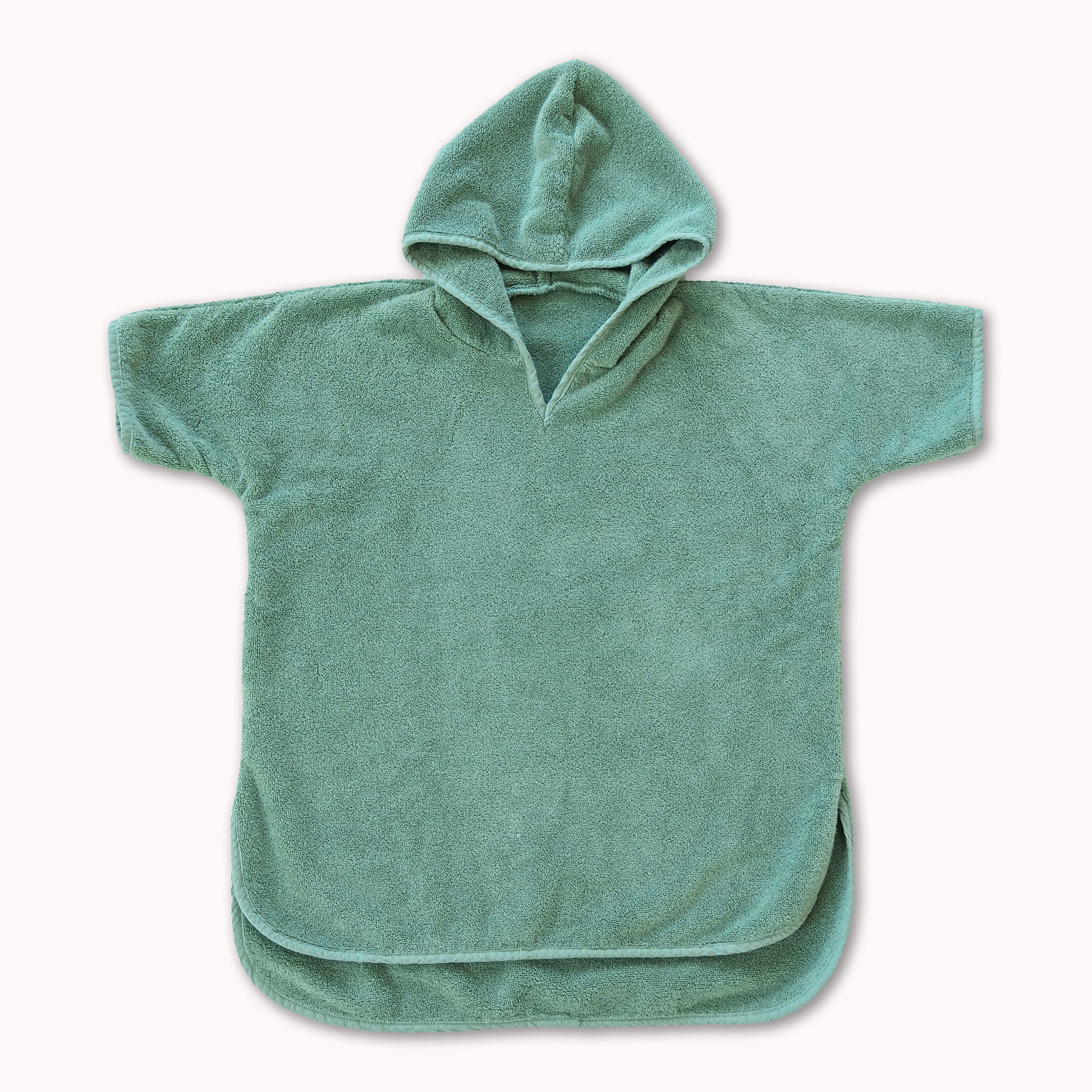 Organic Cotton Hooded Poncho | Natemia - additional view