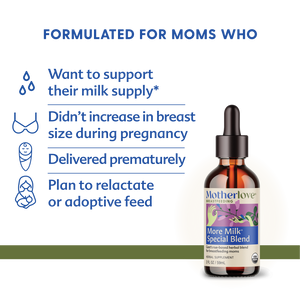 More Milk® Special Blend - Tincture | Motherlove Herbal Company - additional view