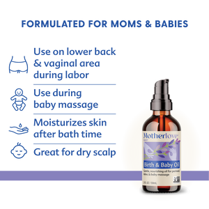 Birth & Baby Oil | Motherlove Herbal Company - additional view