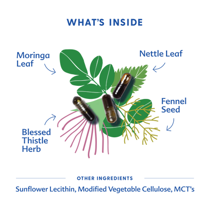 More Milk® Moringa - Liquid Capsules