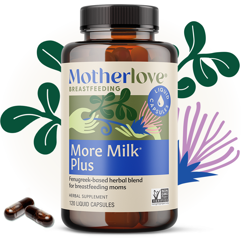 More Milk Plus® - Liquid Capsules | Motherlove Herbal Company - additional view
