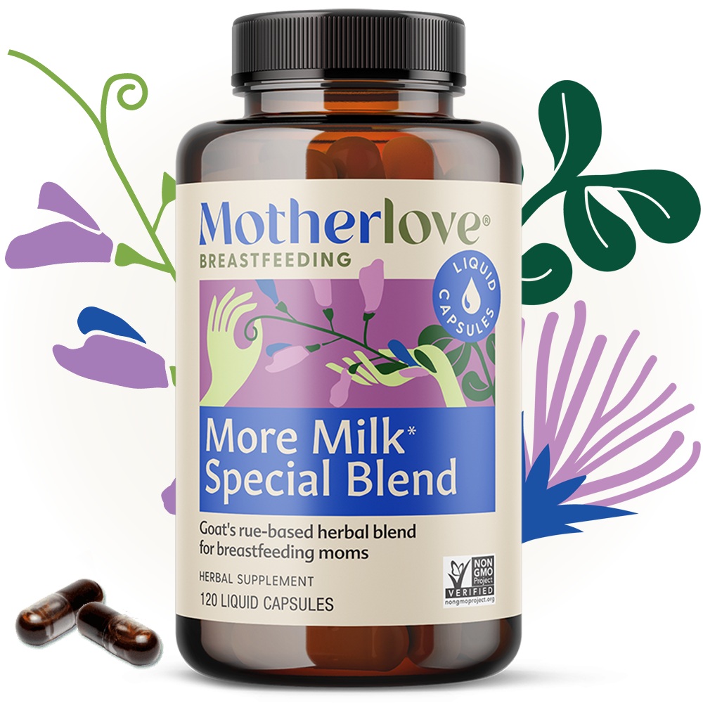 More Milk® Special Blend - Liquid Capsules | Motherlove Herbal Company - additional view