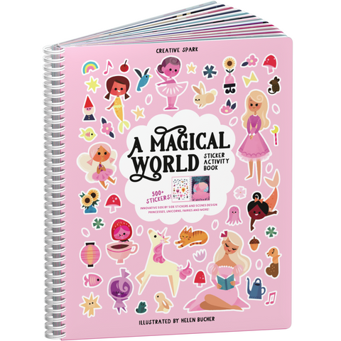 Cupkin A Magical World Sticker Book