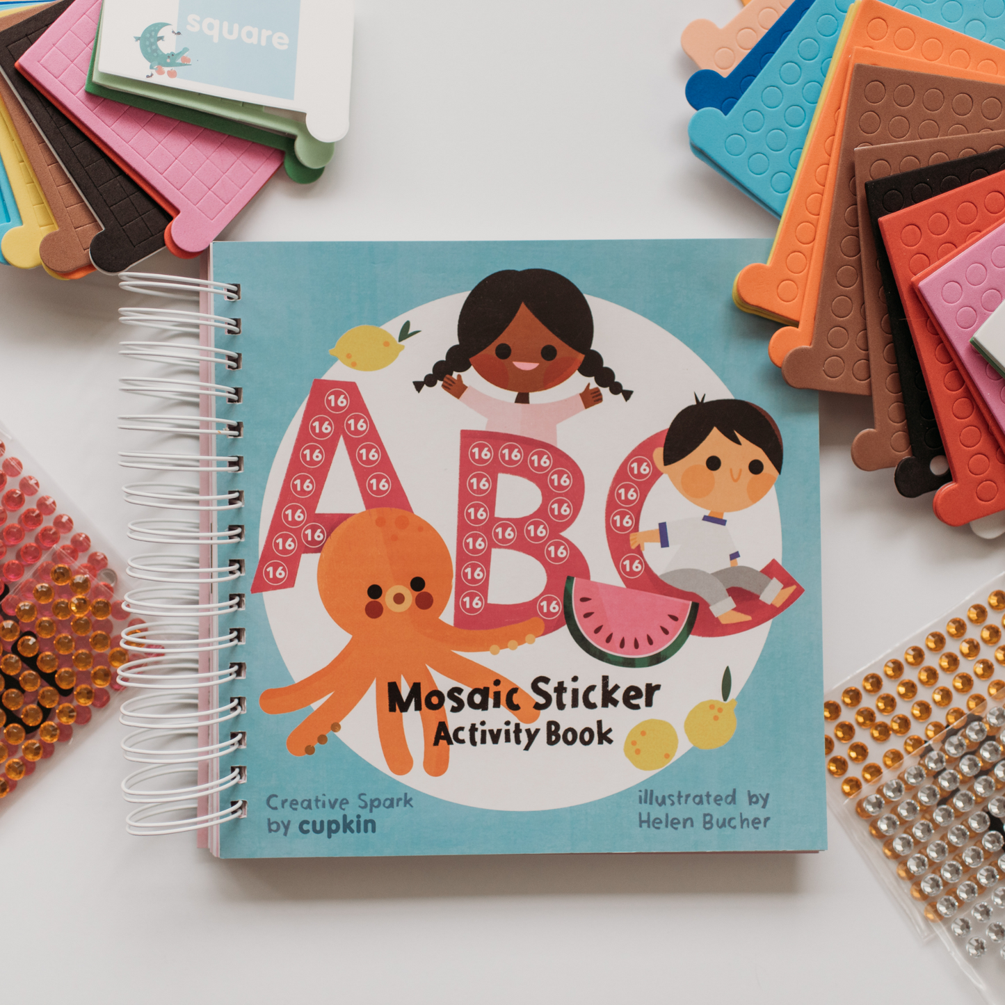 ABC Mosaic Sticker Book