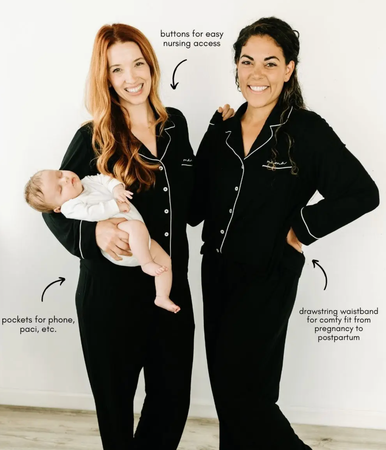 mama bamboo pajamas long sleeve