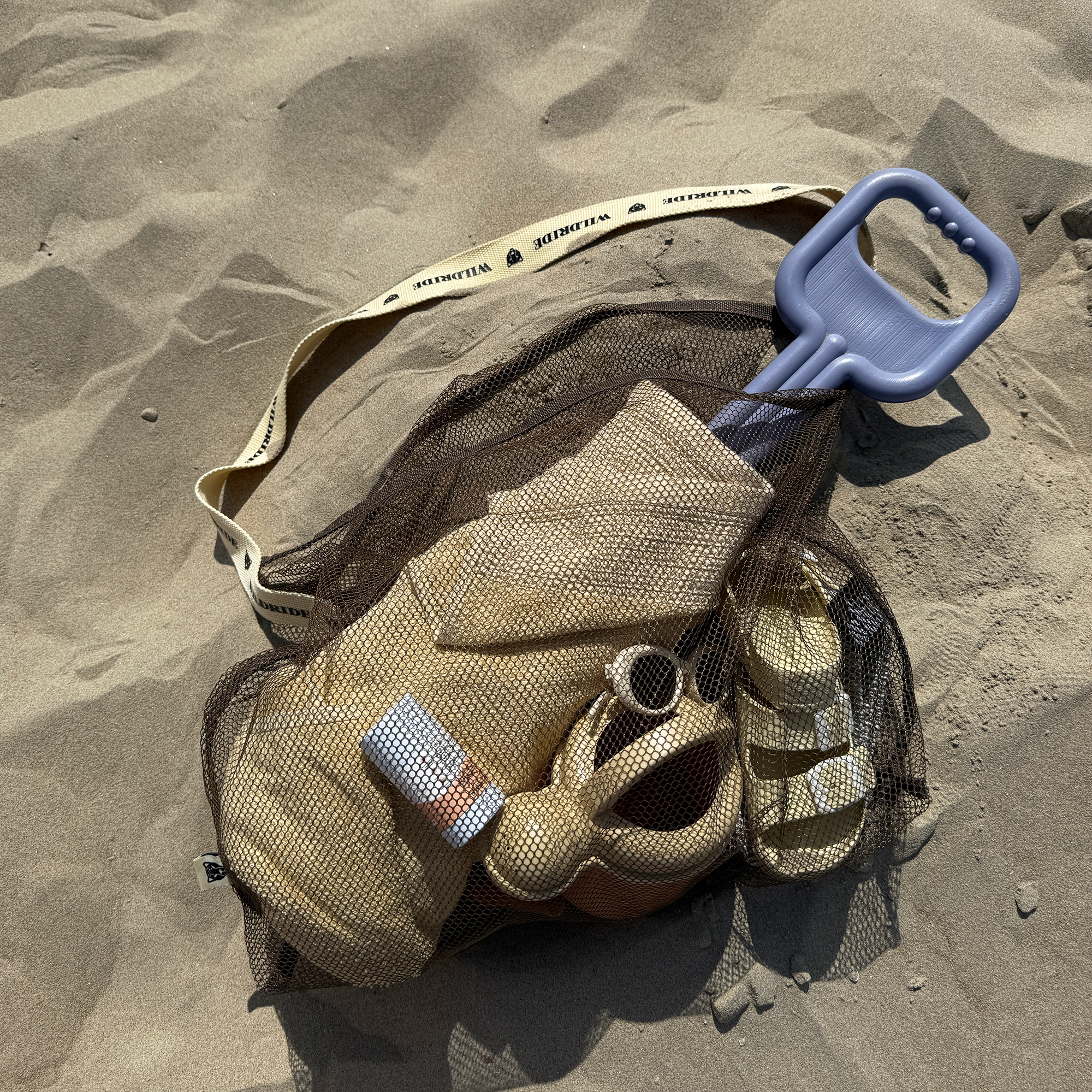 mesh beach bag sand free design