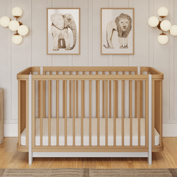 The Milan 3-in-1 Convertible Crib - Nurture&