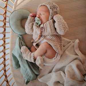 Moon Lovey Blanket | Mushie - additional view