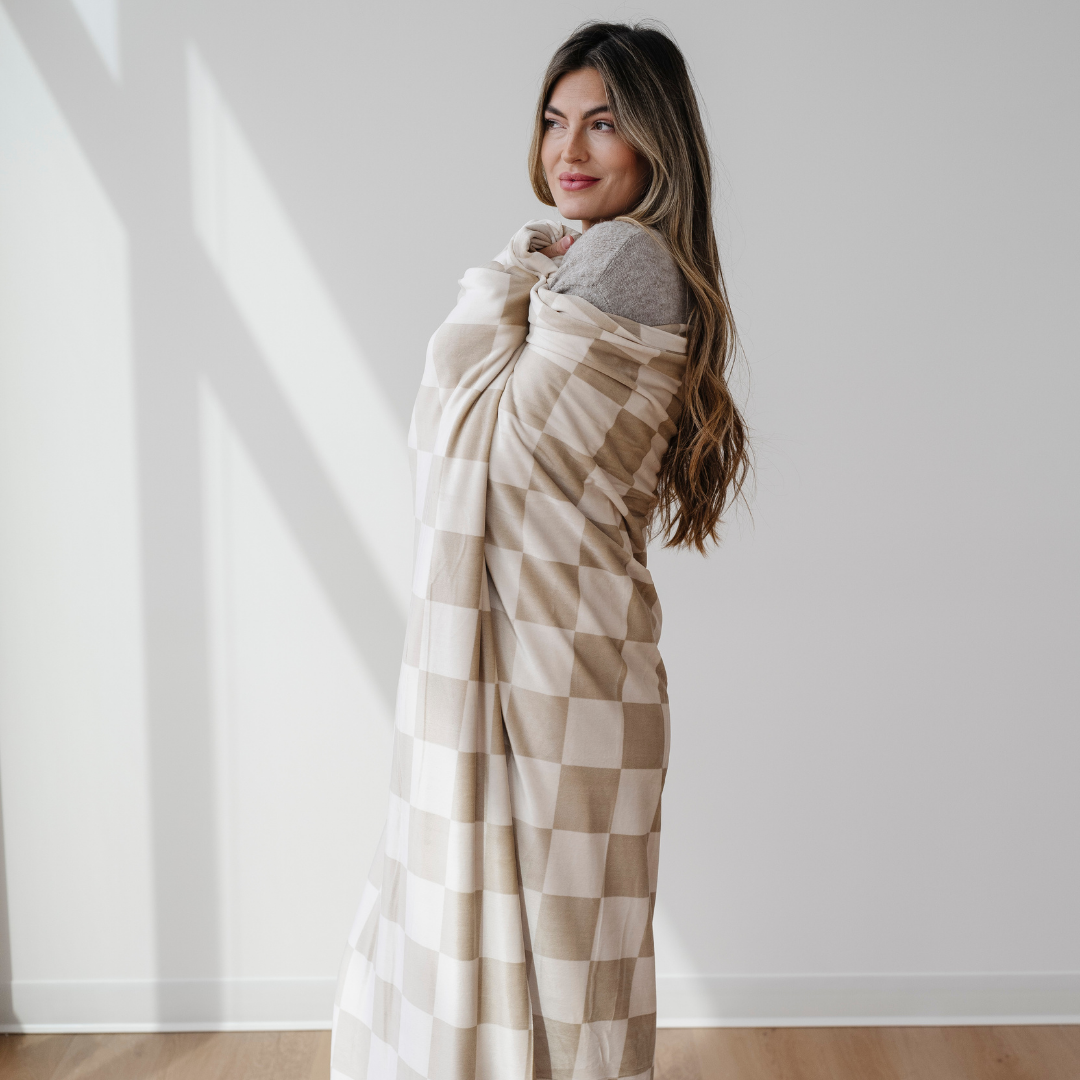 MINKY STRETCH XL THROW BLANKETS | Saranoni - additional view