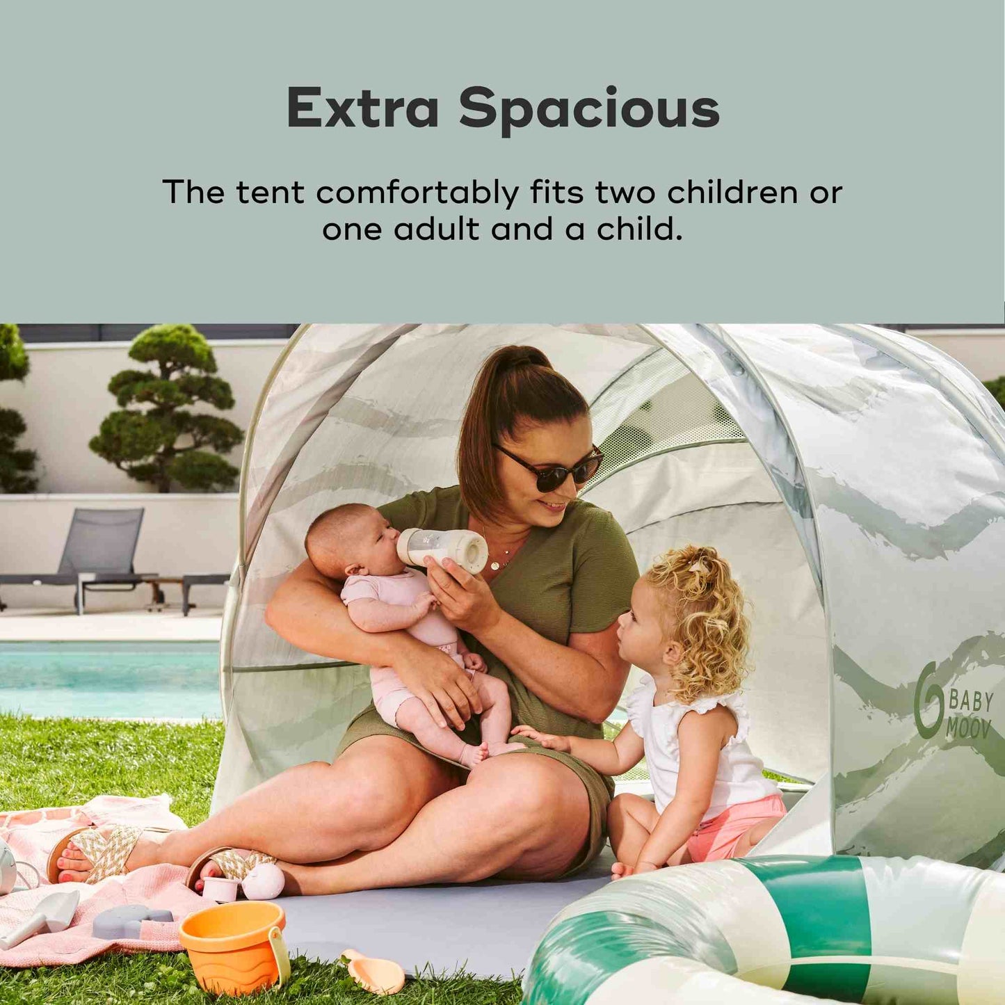 Moov & Protect Anti-UV Cooling Beach Tent