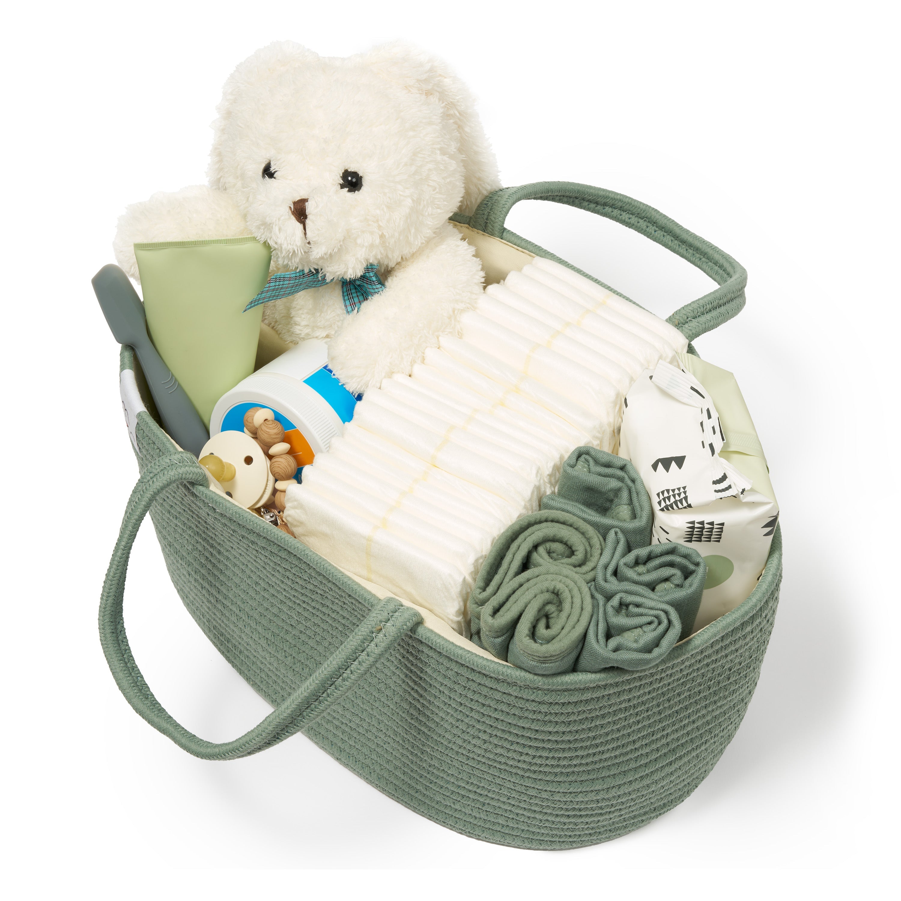 Rope Diaper Caddy | Natemia - additional view