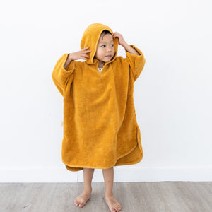 Organic Cotton Hooded Poncho | Natemia - additional view