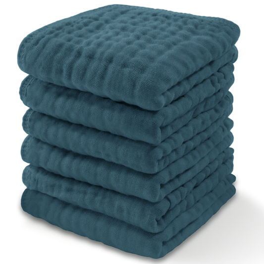 Muslin Washcloths  - Neptune