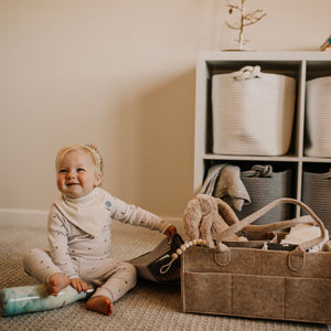 Rope Cube Storage Basket | Parker Baby Co. - additional view