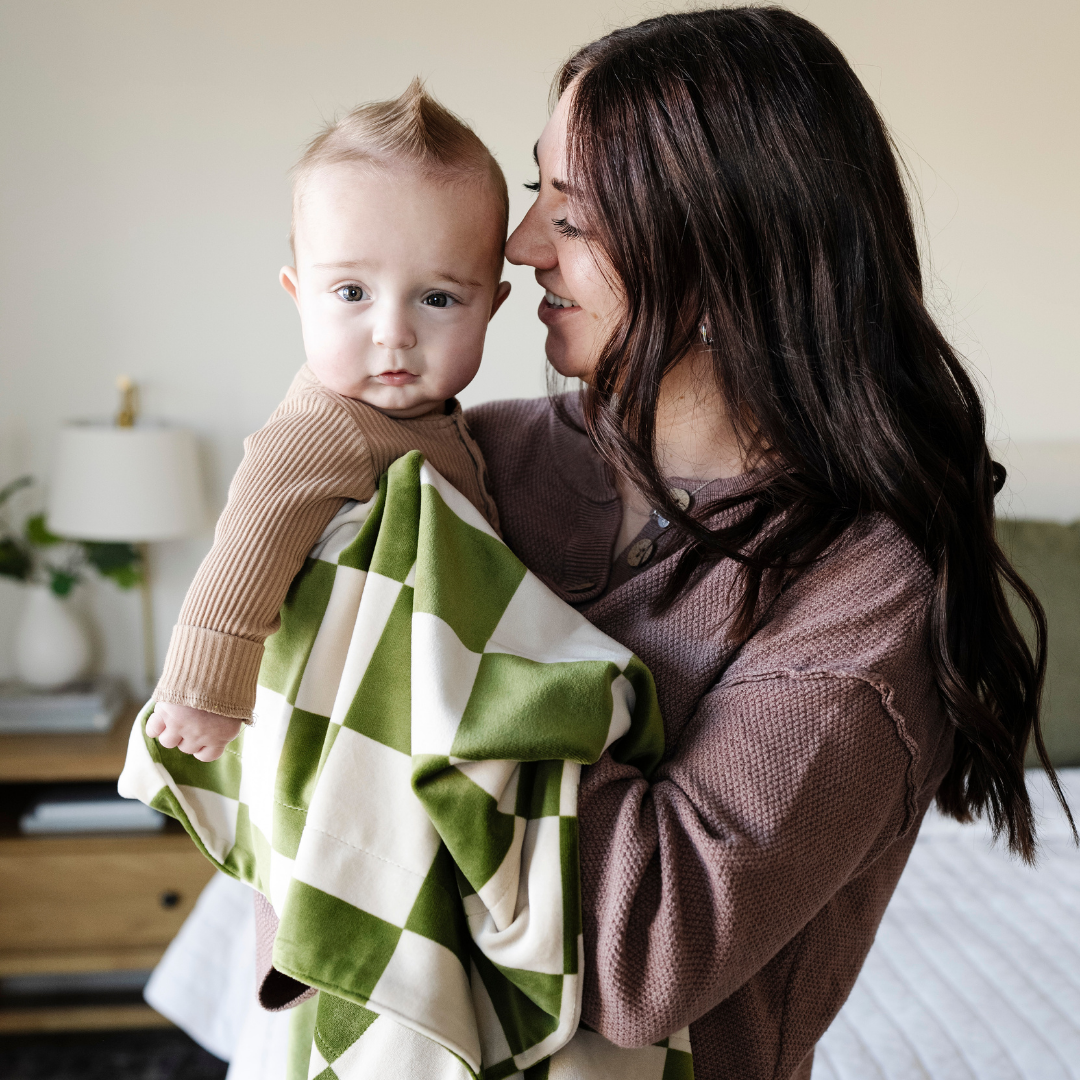 MINKY STRETCH RECEIVING BLANKETS | Saranoni - additional view