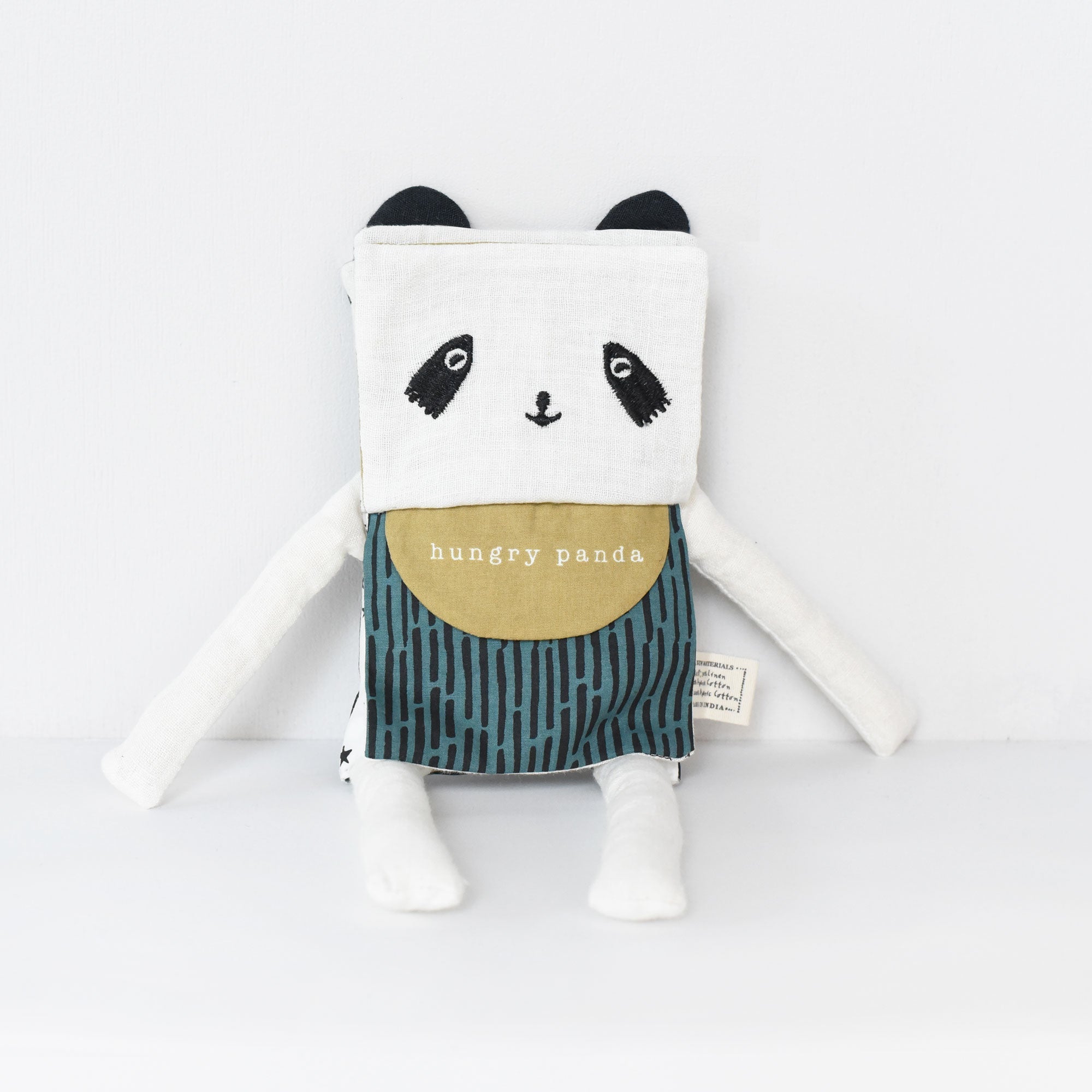 Organic Panda Flippy Friend | Wee Gallery - additional view