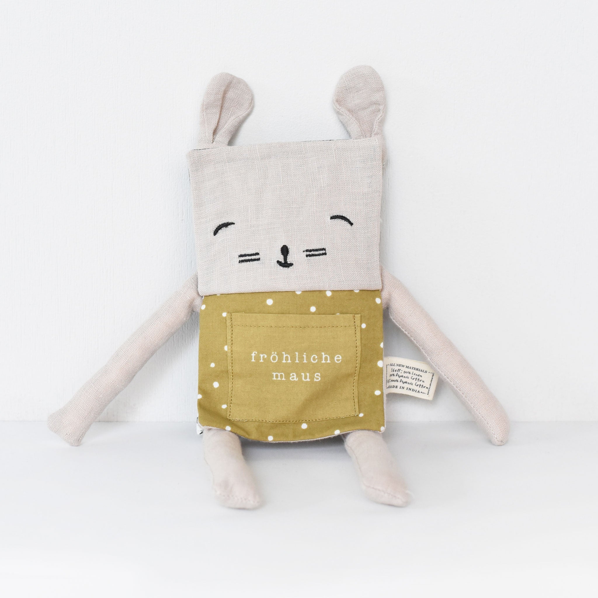 Organic Mouse Flippy Friend (German Edition) | Wee Gallery - additional view