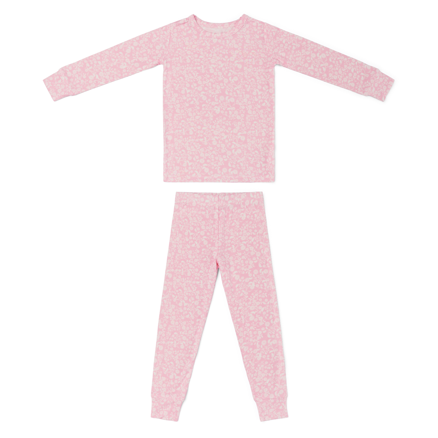Petite Fleur Bamboo Toddler Pajama Set