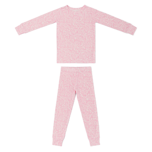 Petite Fleur Bamboo Toddler Pajama Set | Motette - additional view