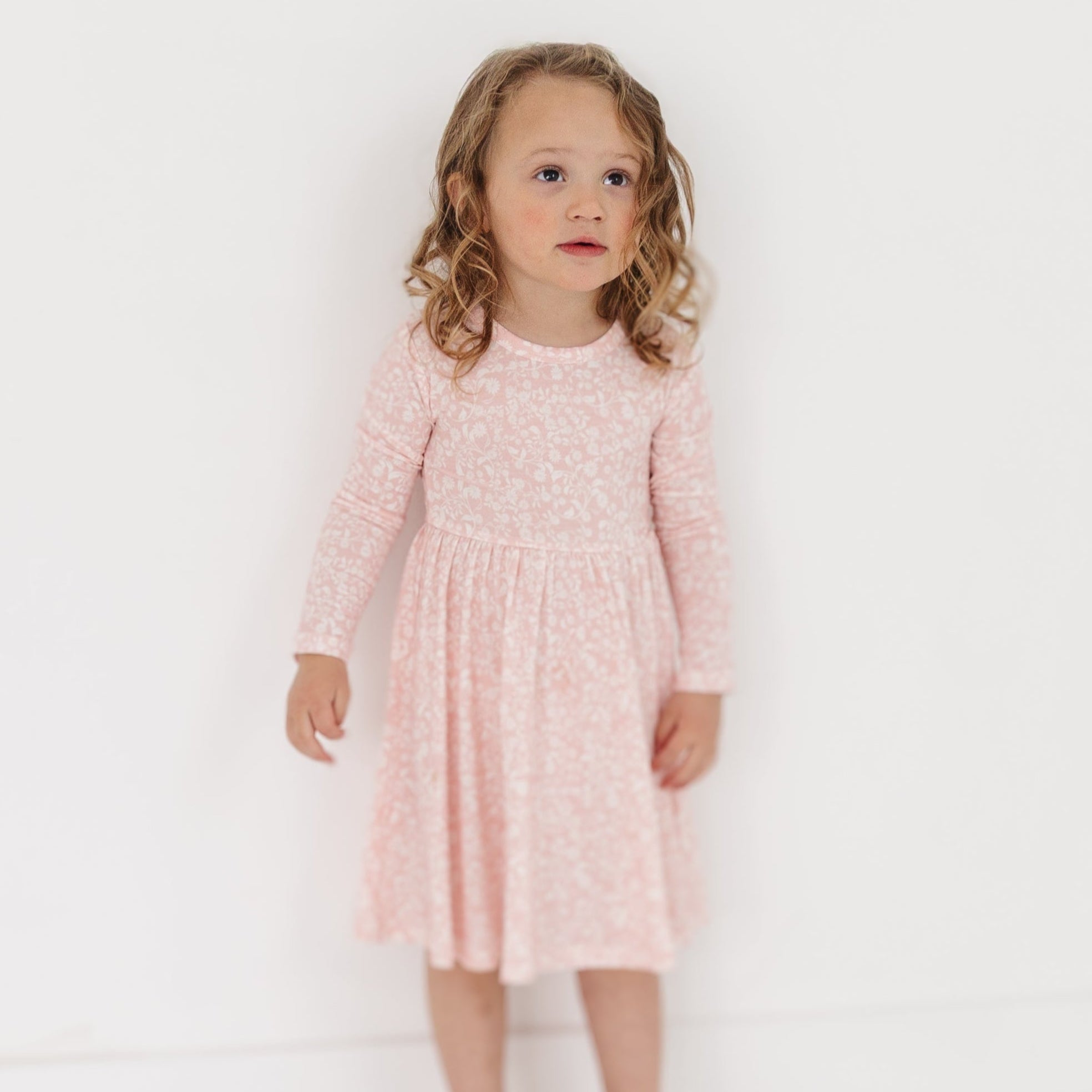 Petite Fleur Bamboo Twirl Dress | Motette - additional view