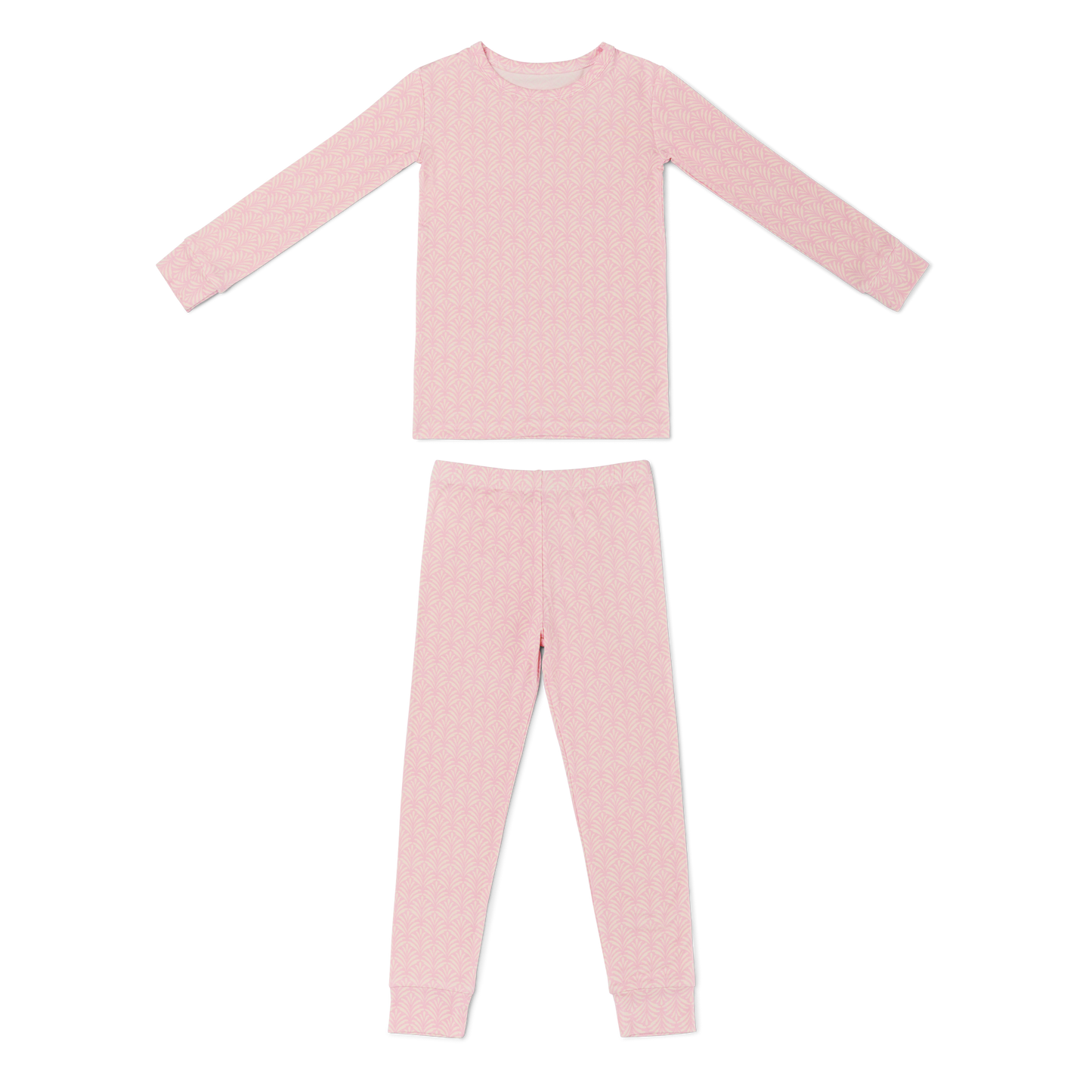 Pink Symphony Bamboo Toddler Pajama Set