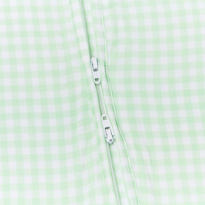 Pistachio Gingham Bamboo Sleeper