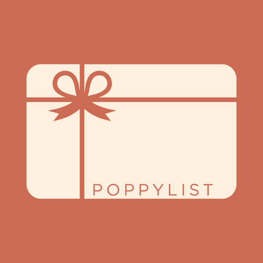 Poppylist Shop Gift Card