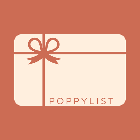 Poppylist Shop Poppylist Shop Gift Card