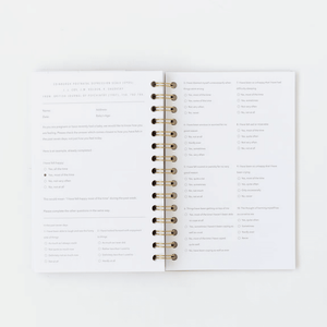 postpartum recovery journal notebook