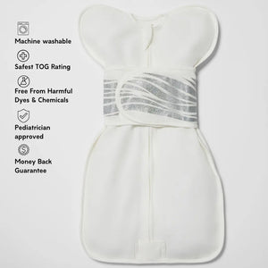 Breathing Reassurance Newborn Baby Swaddle | Sleep of Mind - additional view