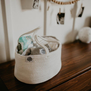 Rope Diaper Caddy | Parker Baby Co. - additional view