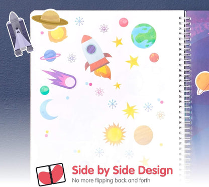 Space Sticker Book