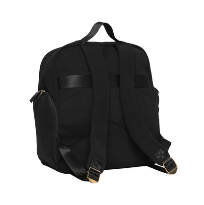 Sarah Wells Fiona Breast Pump Backpack – Neoprene, Machine Washable Bag with Insulated Storage, Laptop Sleeve & Straps