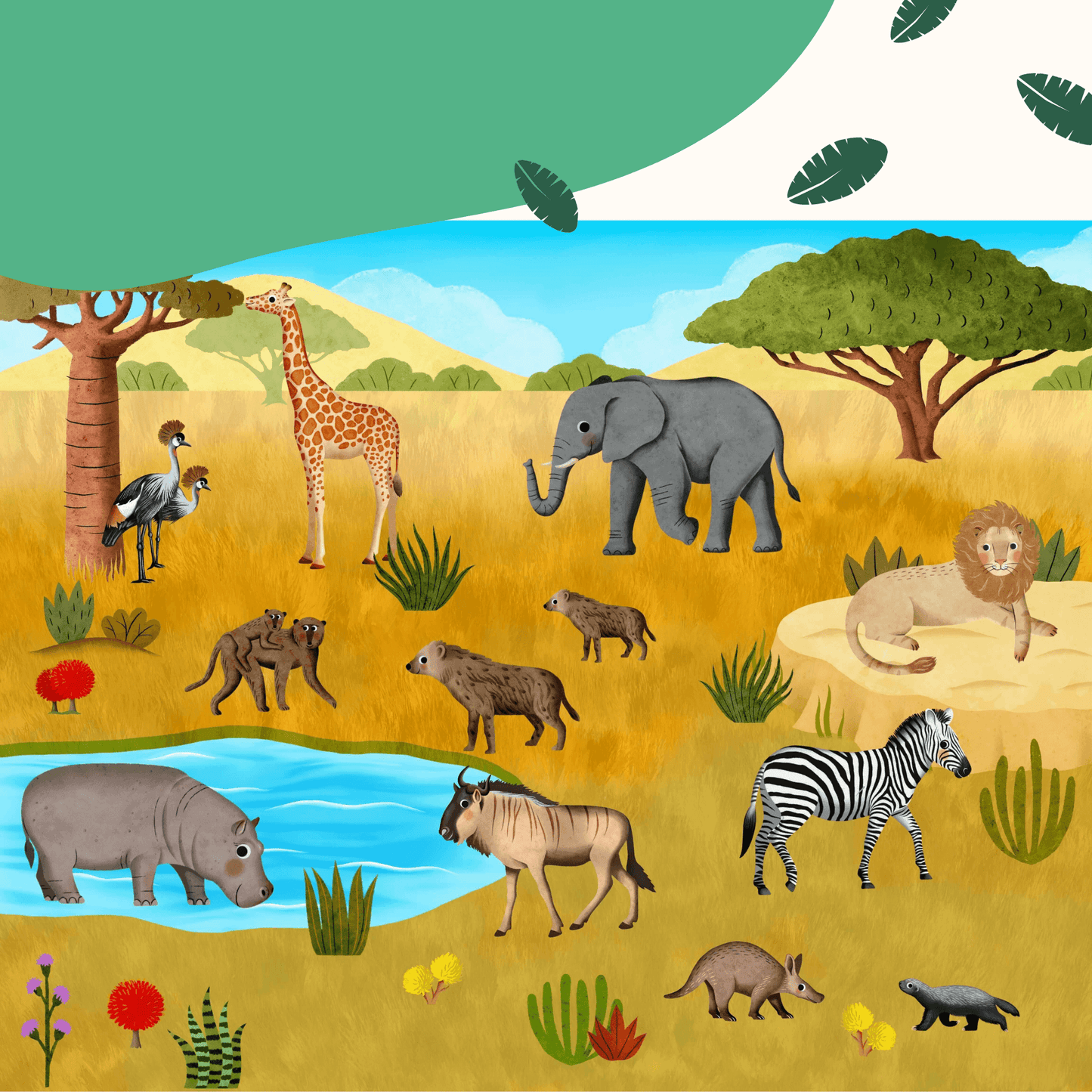 Animal Habitats Sticker Book