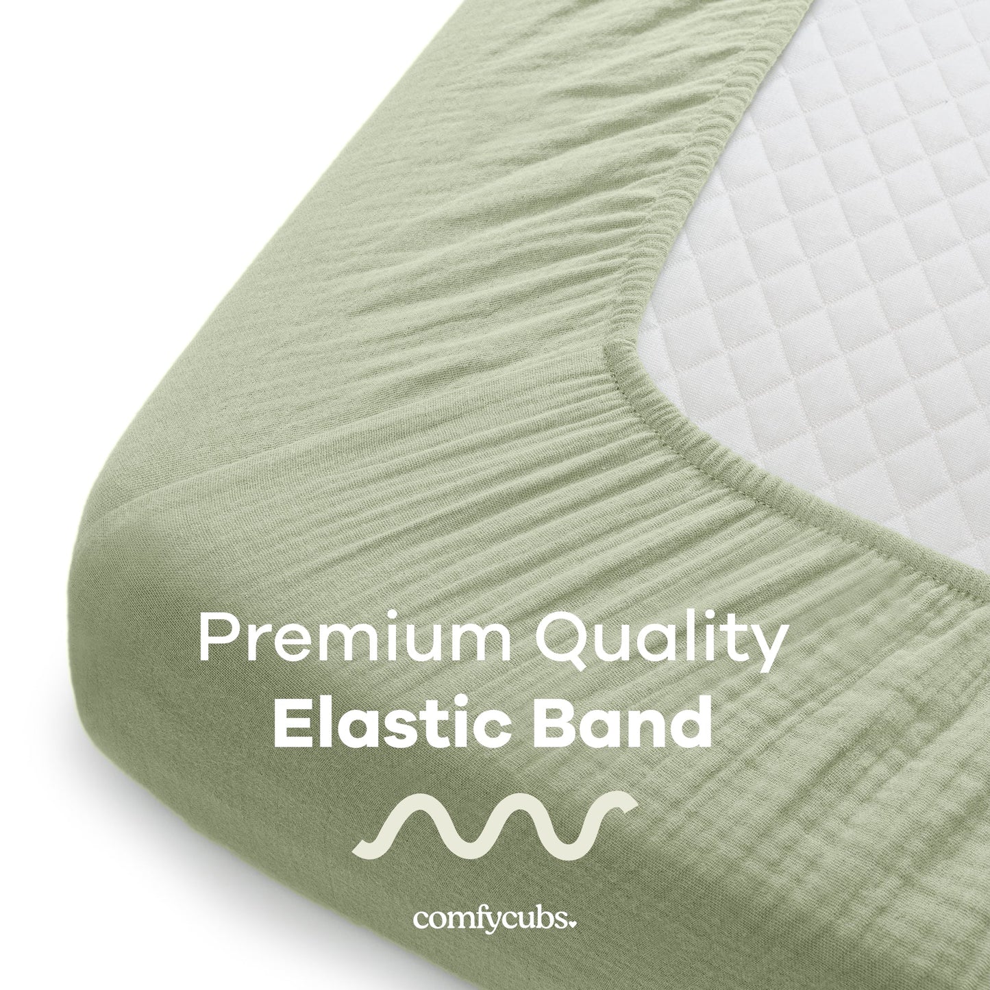 Muslin Fitted Crib Sheet