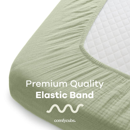 Muslin Fitted Crib Sheet
