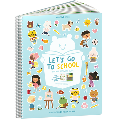 Let's Go To School Sticker Book