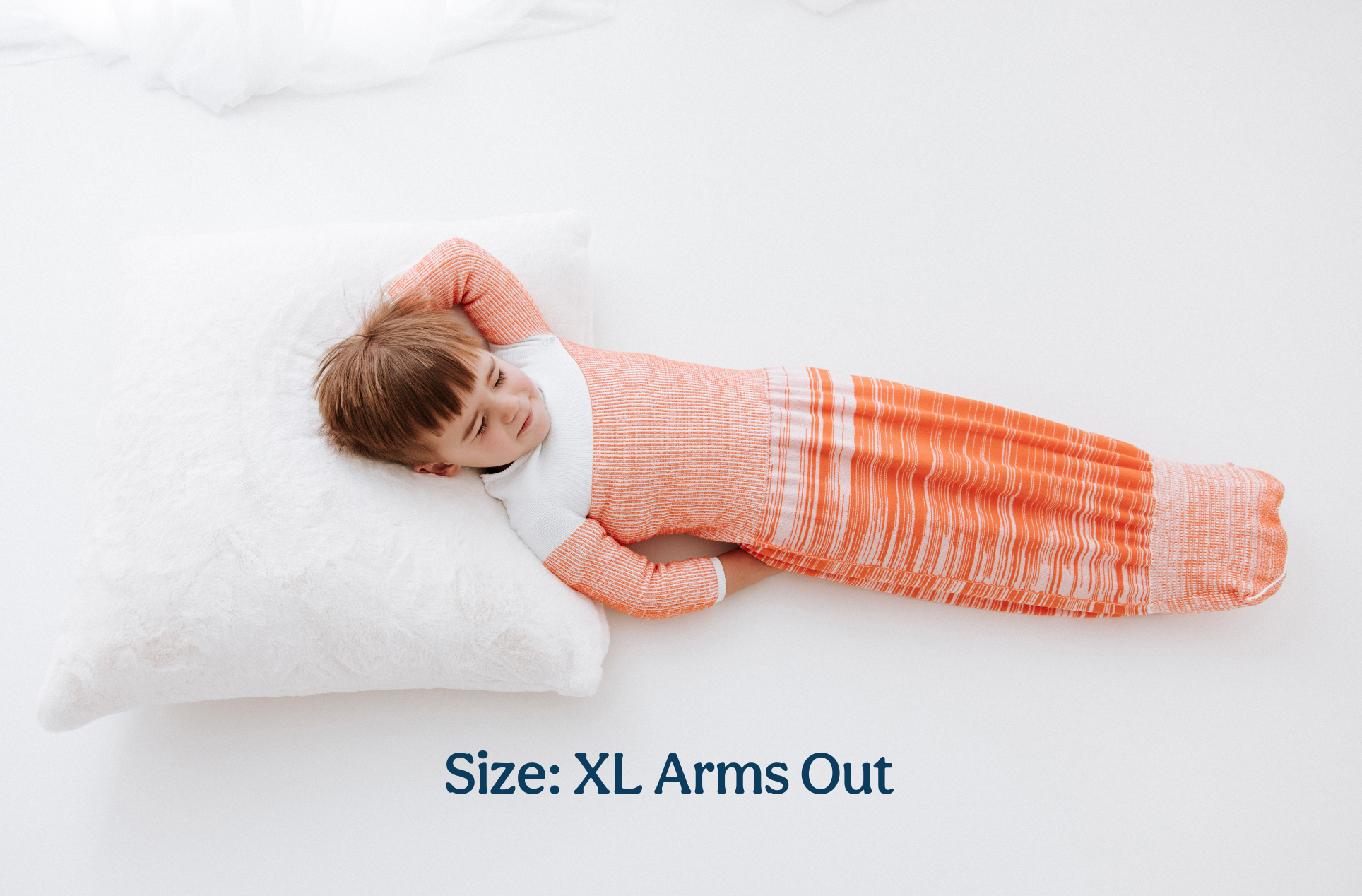 Orange Arms Out™ Long Sleeve Sleep Sack