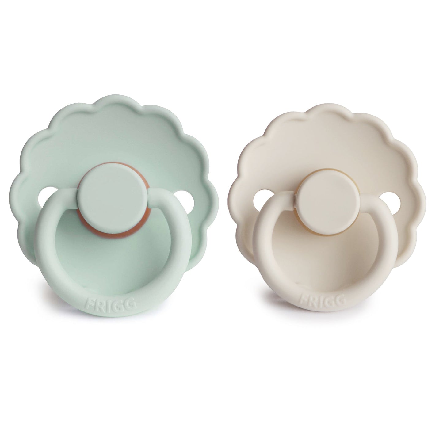 FRIGG Daisy Natural Rubber Pacifier 2-Pack