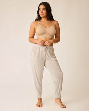 Ultralight Sleep & Lounge Jogger | Oatmeal Heather | Kindred Bravely - additional view