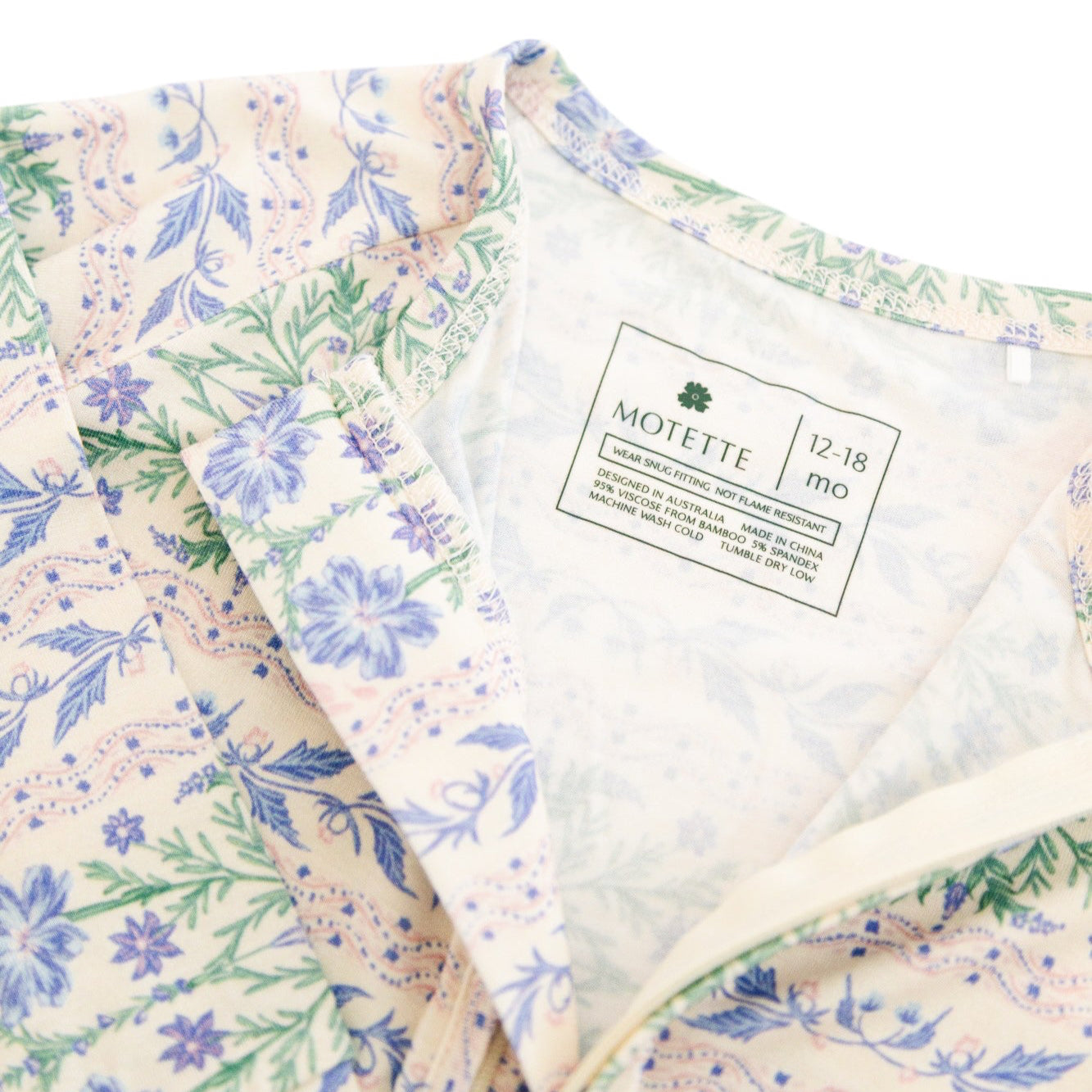 Spring Cascade Bamboo Sleeper | Motette - additional view