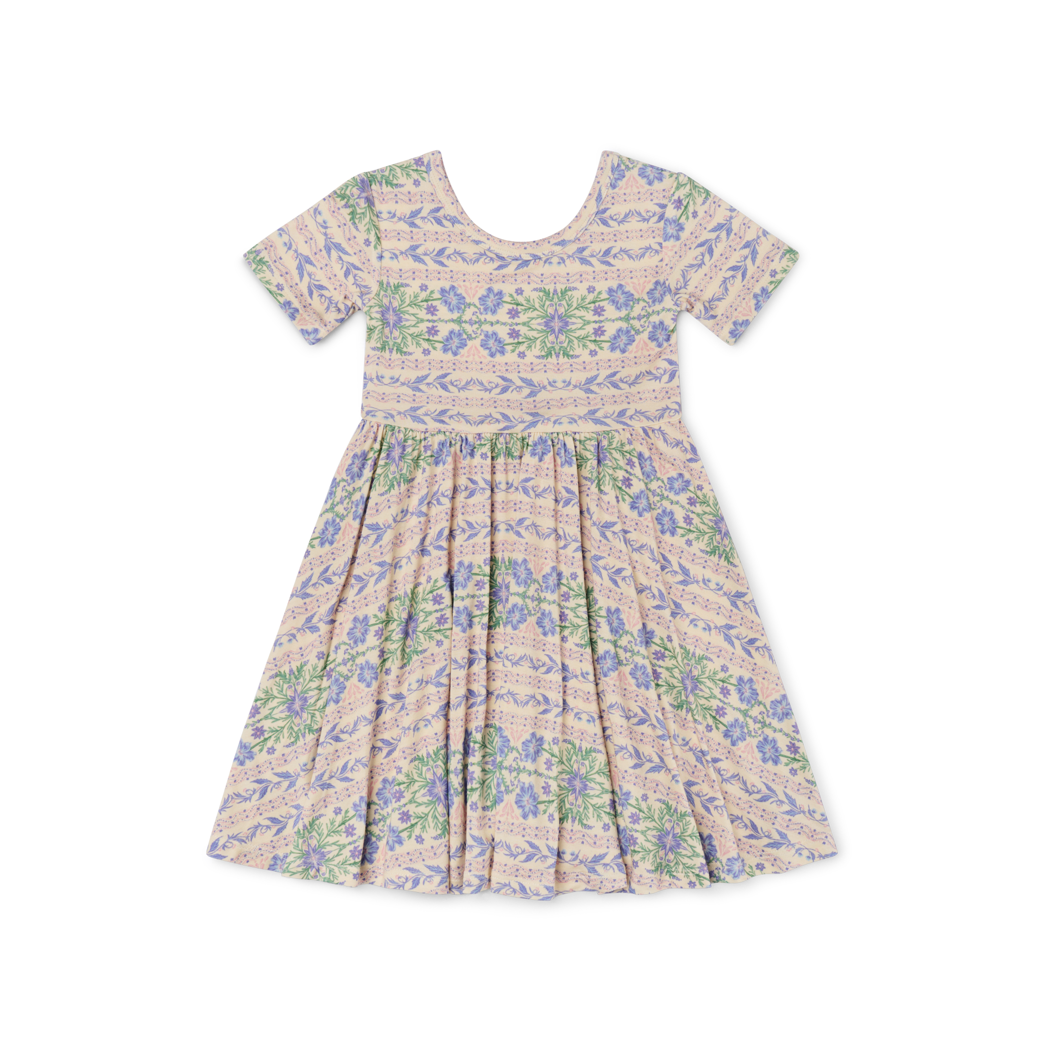 Spring Cascade Bamboo Twirl Dress | Motette - additional view