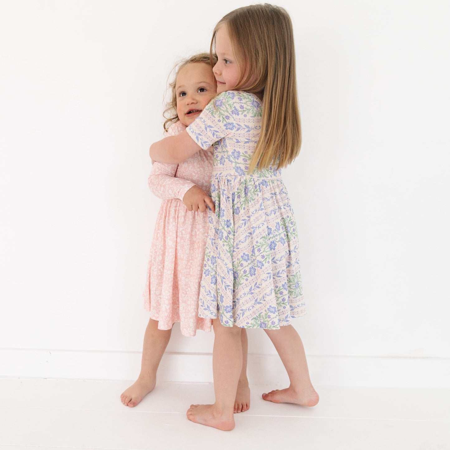 Spring Cascade Bamboo Twirl Dress