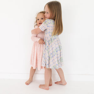 Spring Cascade Bamboo Twirl Dress | Motette - additional view