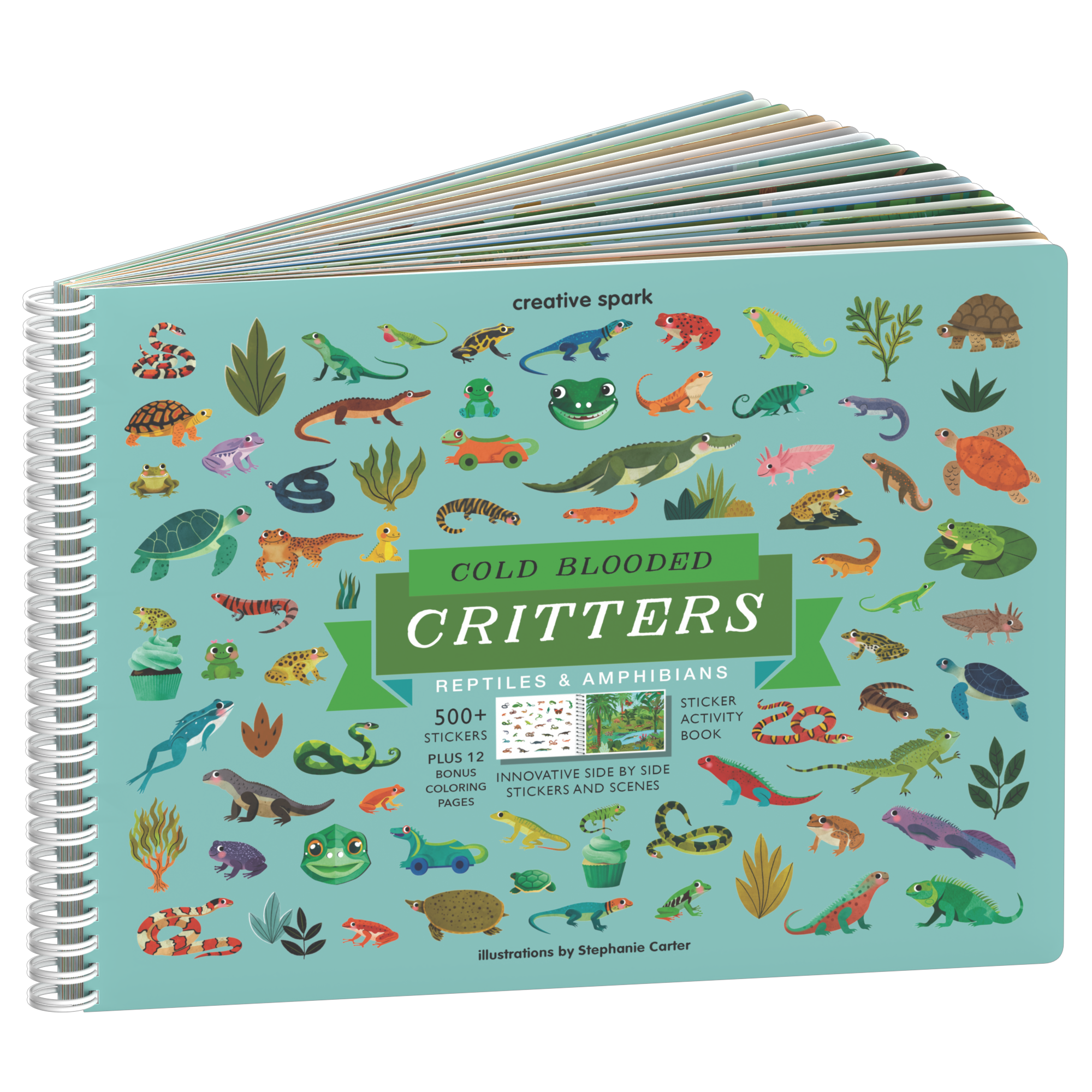 Cold Blooded Critters Sticker Book