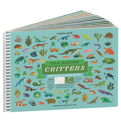 Cold Blooded Critters Sticker Book